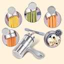 Stainless Steel Noodle Maker,Manual Pasta Machine Stainless Steel Pasta Maker Pasta Press Noodle Machine, kitchen Aid Accessories Pasta Tools