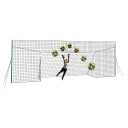 3-in-1 Soccer Training Rebounder & Goal Backstop Net - Soccer Goal for Volley, Passing, Solo Training - Outdoor Sports, Backyard Games