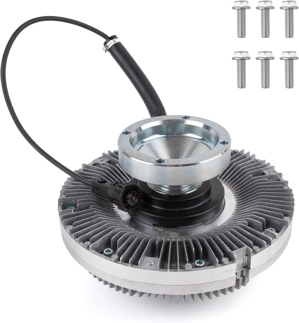 Tykick Engine Cooling Fan Clutch for Mack MP7 11L MP8 13L for Volvo D11 10.8L D13 12.8L L6 Replaces 85141863，85115602，85111555，23585940，3912-376791221，23585940，20883819