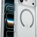 OtterBox iPhone 17 Pro Max (Only) Bundle: Symmetry Series+ Case & Screen Protector - Clear - Snaps to MagSafe - Ultra-Sleek - Raised Edges Protect Camera & Screen - Non-Retail Packaging