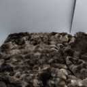 BENVWE Fluffy Faux Fur Throw Blanket for Couch, Soft Plush Thick Cozy Fuzzy Luxury Minky Bubble Blanket for Home Living Room Decor Gift for Women, Tie-dye Coffee, 50" x 60", 1100GSM