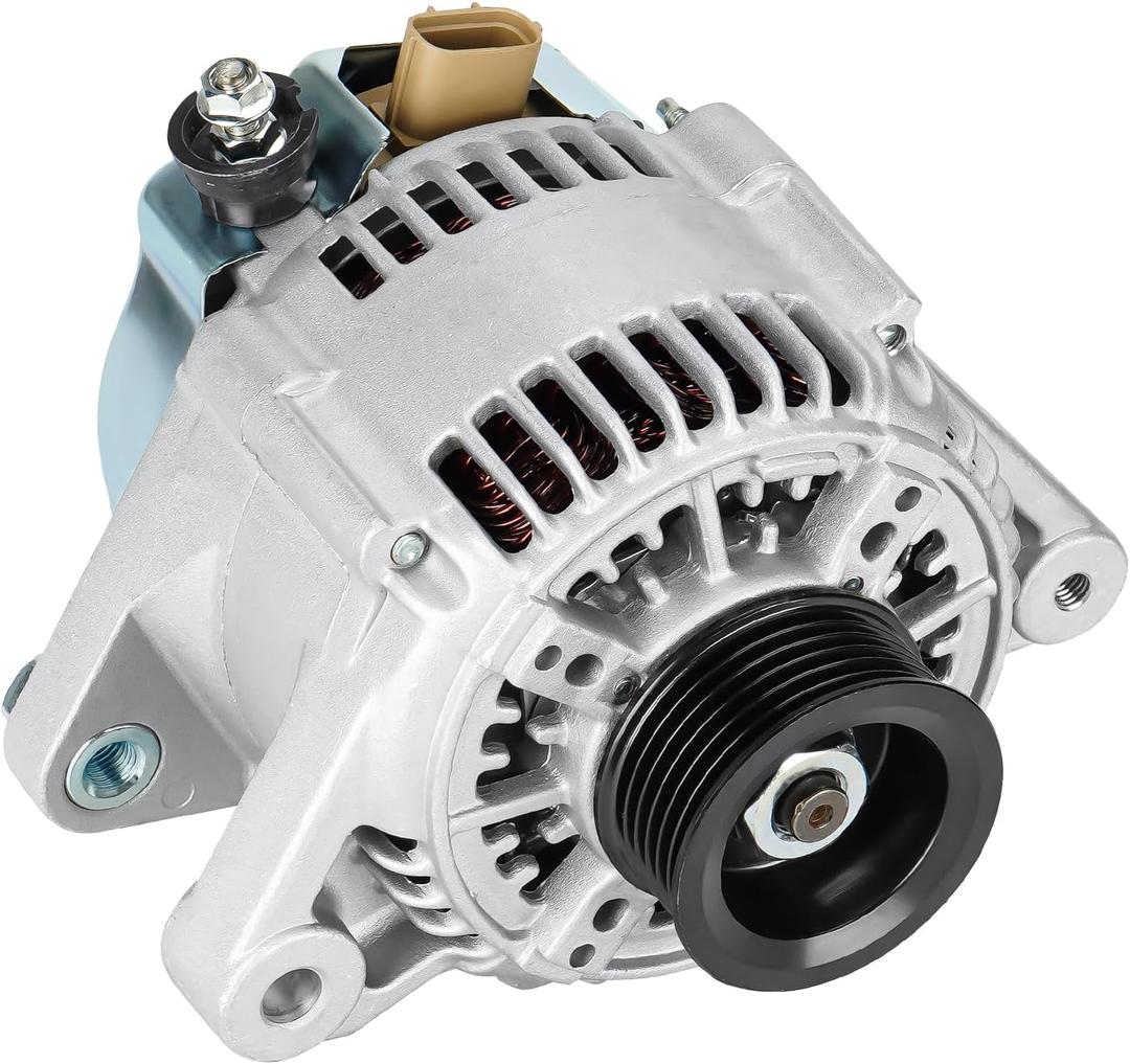 New Alternator Compatible with Toyota Camry 3.0 3.0L V6 6 CYL 1997 1998 1999, Solara 3.0L 1999, 334-1226, 10464205, 101211-9600, 400-52340, ALT-5109, 27060-20040