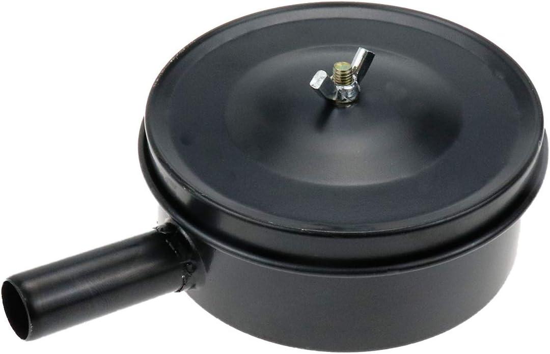 Air Compressor Silencer Filter 1/2" PT Thread Metal Inlet Noise Muffler Silencer