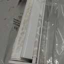 Cordless Zebra Blinds for Windows, Oatmeal Sphere, 43" W x 72" H