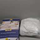 GRT Twin XL Waterproof Mattress Pad, 100% Waterproof Quilted Fitted Mattress Protector, Noiseless Hollow Cotton Mattress Cover, Fitted 8"-19" Deep, Dust Proof