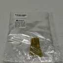 QKEEDSN 100 Pcs 10 x 14 Inches Clear Cellophane Gift Bags with 3.1 Inches Gold Twist Ties, Great for Goodies, Party Favors, and Holiday Gifts Wrapping