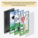 CCCEI Black 11x14 Desk Decor for Home Office, Gifts for Women From Daughter, Unique Thank You, Love Gift Ideal for Brthday, Mothers Day Christmas.