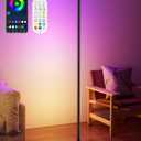 KFM Corner Floor Lamp, 65" Smart RGB LED Corner Lamp with App & Remote Control, 16M Colors,300+ Modes, Music Sync & Timer, Modern Mood Light for Living Room, Gaming Room & Bedroom (1)