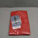 SASTYBALE Red Vinyl Tablecloth with Flannel Backing, Waterproof PVC Tablecloths for Rectangle Tables, Plastic Wipeable Table Cloths for Daily, Holiday and Party Dinner(60 x 102 Inch)