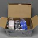 500g Refill PLA Filament 1.75mm Bundle,SUNLU 3D Printer Filament Bundle Multicolor, Neatly Wound PLA Filament, Individually Vacuum Packed,500g Spool,4 Rolls, Black+White+Red+Blue