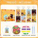 24 Pack Water Coloring Books Thanksgiving Party Favors, Mini Coloring Books Bulk for Kids Goodie Bag Stuffers Students Classroom Prizes Fall Festival Thanksgiving Crafts Toys Gifts