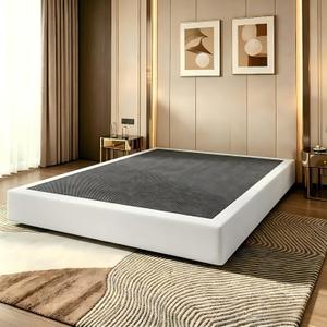 5-Inch Metal Box Spring， Metal Bed Frame Base，Low Profile Metal Foundation, Easy Assembly, Durable Support,Noise-Free,Queen