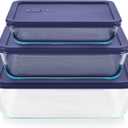 PYREX Simply Store Glass Food Storage Container With Lids
