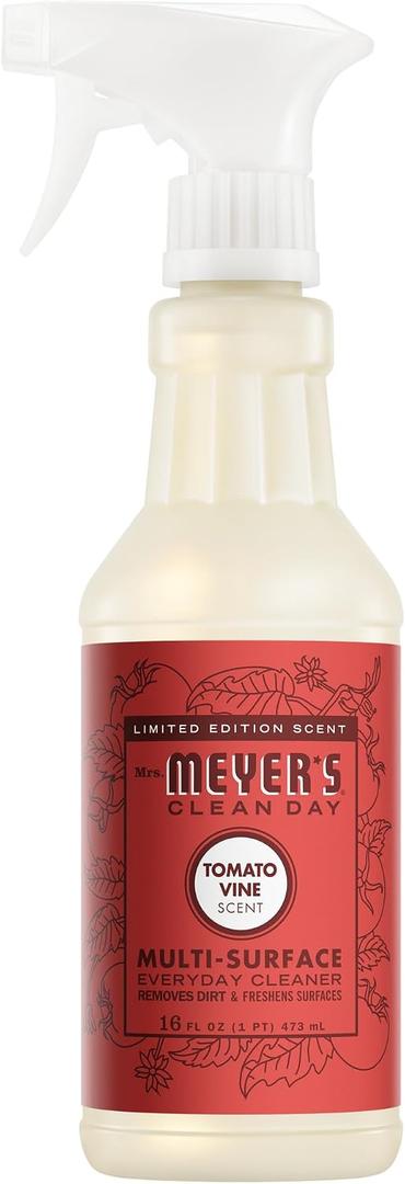 MRS. MEYER'S CLEAN DAY Multi-Surface Everyday Cleaner, Tomato Vine Scent, 16 Fl Oz Bottle