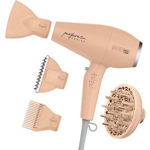 Conair Infiniti Pro Hair Dryer with Diffuser plus 3 Other Attachments | Performa Series Hair Dryer | Blow Dryer with Professional Performance Motor | Blush Pink (1 Count( Pack of 1)) Conair Infiniti Pro Hair Dryer with Diffuser plus 3 Other Attachments | Performa Series Hair Dryer | Blow Dryer with Professional Performance Motor | Blush Pink (1 Count( Pack of 1))