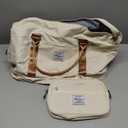 Weekender Bags for Women,Personal Item Travel Bag with Shoes Compartment,Overnight Travel Duffel Bag with Toiletry Bag