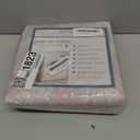 Washable Area Rugs 2'x3' Non-Slip Modern Abstract Soft for Living Room Entryway Bedroom Nursery, Print Pattern, Grey Pink