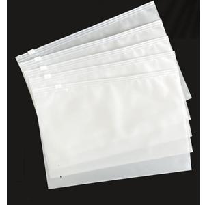100pc Travel Storage Bags,Clothes Packaging Bags for Shipping,T-Shirt Bags,3mil Horizontal Packaging Bags with Vent Hole, Fast Resealable Poly Plastic Merchandise Zip Bags (6x8")