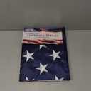 ANLEY EverStrong Series American US Flag 5x8 Foot Heavy Duty Nylon - Embroidered Stars and Sewn Stripes - 4 Rows of Lock Stitching - US National Banner Flags with Brass Grommets 5 X 8 Ft