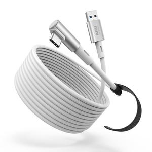 KIWI design 16FT Link Cable Compatible with Oculus/Meta Quest 3S Accessories, and Quest 3/2/Pro/Pico 4, USB 3.0 to USB C Link Cable with 5Gbps Super Speed
