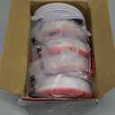 Kidde Hardwired Smoke Detector, AA Battery Backup, Interconnectable, LED Warning Light Indicators, 4 Pack