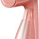 HiLIFE Steamer for Clothes, Portable Handheld Design, 240ml Big Capacity, 700W, Strong Penetrating Steam, Removes Wrinkle, for Home, Office and Travel(ONLY FOR 120V)(Coral pink)