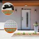 2 x Love You Bye Wood Signs Wall Decor 43",Home Decor with Dogs Cute Signs,Modern Entryway Hallway Wall Boho Art Decorations Express Love and Warm Family Door Decor Sign (Dog)