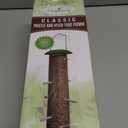 Finch Bird Feeder for Outdoors (16 Ports) Thistle & Nyjer Seed Hanging Feeder with 16 Ports and 8 Metal Perches, Chew-Proof Metal Design for Wild Birds