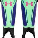 Under Armour Youth Soccer Shin Guards Challenge Shin (Medium, Matrix Green/Cobalt)