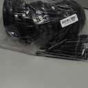 Shimeyao 8 Pcs Adjustable Wig Stand 4.53 to 14.37 Inches Portable Wig Head Holders Plastic Hat Stands for Display Non slip Fake Hair Storage Holder for Multiple Fake Hair Styling Cap Storage(Black)