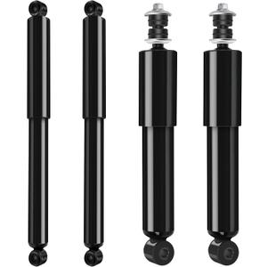 344469 911172 Front Rear Shocks Struts for Nissan, OCPTY Shock Absorbers Fit 2000 2001 2002 2003 2004 for Nissan Frontier(2WD 4WD) 2000-04 for Nissan Xterra Amortiguadores Auto Shock 344015 37245 4pcs