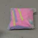 Popvil Women's High Waisted Bikini Sets Neon Two Piece 2026 Swimsuit Sporty Adjustable Straps Bathing Suit (Large, Pink&Purple)