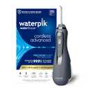 Waterpik Cordless Advanced 2.0 Water Flosser For Teeth, Gums, Braces, Dental Care With Travel Bag and 4 Tips, ADA Accepted, Rechargeable, Portable, and Waterproof, Gray WP-587, 