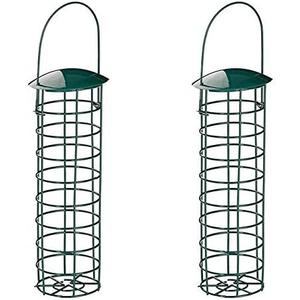 Suet Ball Bird Feeder Outdoor Hanging Metal Wire Wild Bird Feeder Fat Ball Food Feeder (2)