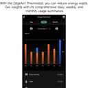 Smart Thermostats for Home, WiFi Thermostats Compatible with Alexa and Google Assistant,7day x 8period Programmable Control Tuya/Smart Life, Energy Saving, C-Wire Require