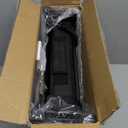 SPORT BEATS Stadium Seats with Back Support Bleacher Chairs with Back and Cushion Thick Padded Bleacher Seats Includes Shoulder Strap Black 1pc Regular - 17" W x 12" D x 16.5" H