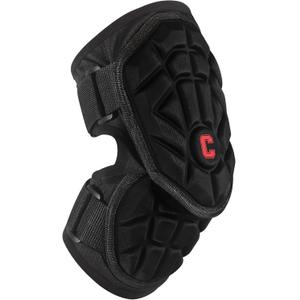 Batter's Forearm Elbow Guards for Baseball and Softball, Elbow Pads for Youth and Adult (Black)