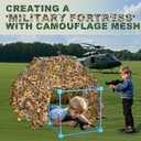 Fort Building Kit for Kids, 246 Pieces Play Fort Construction STEM Building Toys Indoor/Outdoor for Boys Girls Ages 3+, Kids Fort Building Set - Create Tents, Castles, Tunnels, Rockets & More