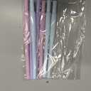 Silicone Straws | 7 Reusable Drinking Straws for Kids + Cleaning Brush + Storage Bag | BPA Free, Durable, Heat and Cold Resistant, Easy to Clean, Eco Friendly