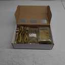 WDF300 Pieces Gold Plastic Silverware - Heavy Duty Disposable Cutlery Set Plastic Gold Silverware Set Includes 100 Forks, 100 Spoons, 100 Knives for Party/Thanksgiving