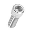 50pcs Socket Head Cap Screws - [1/4"-20 x 1/2"] UNC 304 Stainless Steel Allen Socket Drive for Electrical Motor 3D Printing Fan Engine Replacement Use, Silver