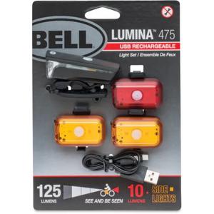 Bell Sports Lumina™ 475 USB Rechargeable Light Set