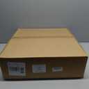 Ceiling Fans with Lights and Remote, 20" Modern Low Profile Ceiling Fan with Light, 2700K-7000K Stepless Dimming Fandelier Flush Mount Led Fan Light and 6 Wind Speeds for Bedroom(Black)