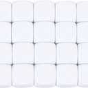 16mm Acrylic Six Sided Dice with Smoothed Surface and Rounded Corners - Blank White Dice Cubes for Board Games, DIY Sticker, Math Counting Teaching, Party Fun - 20PCS