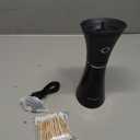 Upgraded Ear Wax Removal with One-Piece Waste Tank, Safe Cleaner with Water Temperature Sensor, Effective Ear Irrigation Kit & USB-A to C Cable, IPX7, Black