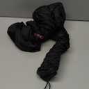 Hooded Hair Dryer for Curly Hair, Large Adjustable Blow Dryer Cap, Portable Hair Dryer Bonnet Attachment, Soft Diffuser for Fast Drying & Deep Conditioning, Headband Integrated Design (Black)