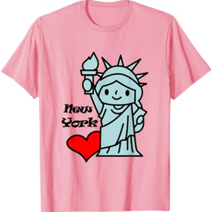Statue Of Liberty I Love New York T-Shirt S