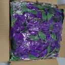 Sggvecsy 6Pcs Wisteria Garland Artificial Flowers Garland Fake Hanging Wisteria Vines Rattan Silk Hanging Flower Vines for Home Garden Outdoor Wedding Arch Party Ceremony Total 35.4Ft (Purple)