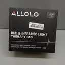 ALLOLO Red Light Therapy for Body, 3 in 1 LEDs Red Light Therapy Belt with Timer Remote Control, 660nm 850nm Infrared Light Therapy Pad for Body Waist Shoulder Knee, 39" x 7.7" Large Area