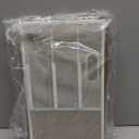 Marbrasse 3 Tier Paper Organizer Letter Tray, Mesh File Organizer with Handle, Paper Sorter Desk Organizer for Home Office Supplies (White)